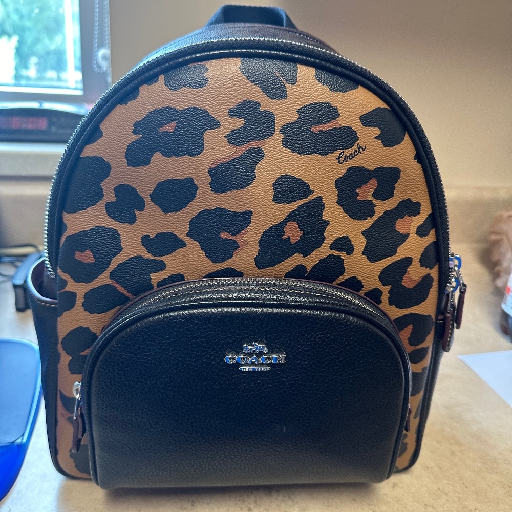 Coach backpack purse